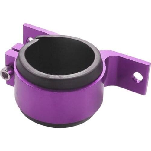 60mm Aluminium Car External Fuel Pump Mounting Bracket Filter Clamp Cradle Holder fuel filter
