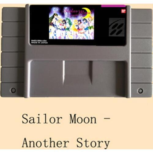 Sailor Moon another story 16 bit Big Gray Game Card For USA NTSC Game Player