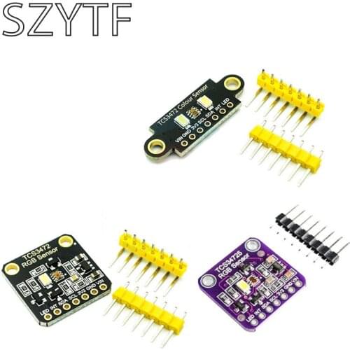 TCS34725 color recognition sensor RGB IIC mingguang induction module support Arduion STM32