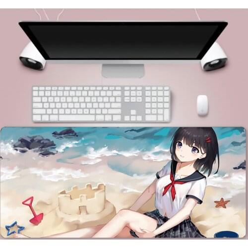 Gaming mouse pad big mouse pad gamer computer mouse pad big mouse pad XXL rubber surface mouse carpet computer desk pad keyboard