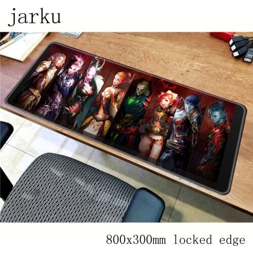 Lineage 2 pad mouse computador gamer mause pad 800x300X2MM padmouse big Christmas mousepad ergonomic gadget office desk mats