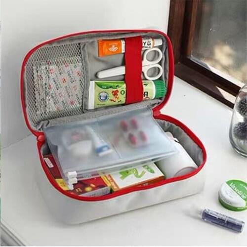Fashion Portable Camping Portable Medicine Bag First Aid Kit Medicine Bag Waterproof Large Emergency Medicine Storage Bag