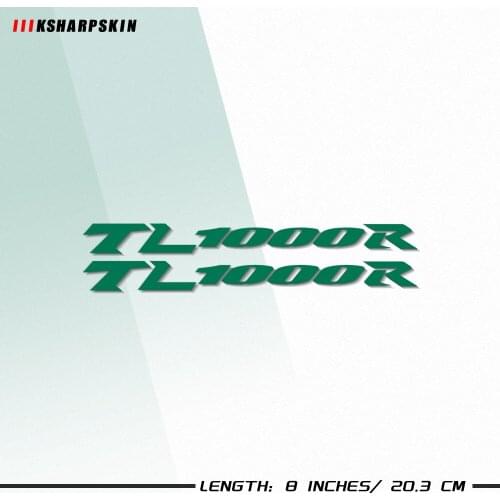 Motorcycle sticker accessories bike Fuel tank Wheels helmet notebook Luggage reflective MOTO sign sticker For SUZUKI TL1000R
