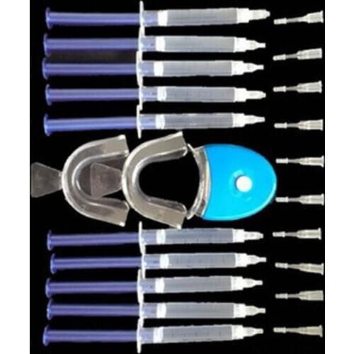 APINKGIRL Hot Teeth Whitening Gel Set 44% Peroxide Dental Bleaching System Oral Gel Kit Tooth Whitener Professional Dental Care