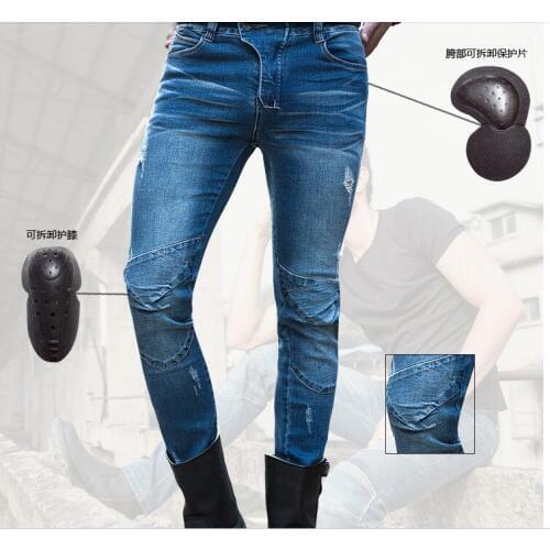 2018 Newest Cool uglyBROS vegas 05 jeans Hidden side of the knee Motorcycle riding motorcycles jeans trousers