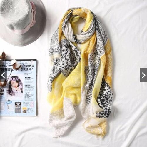 2021 Newest Women Fashion Scarf Shawls Wraps Hijabs Printed Scarf