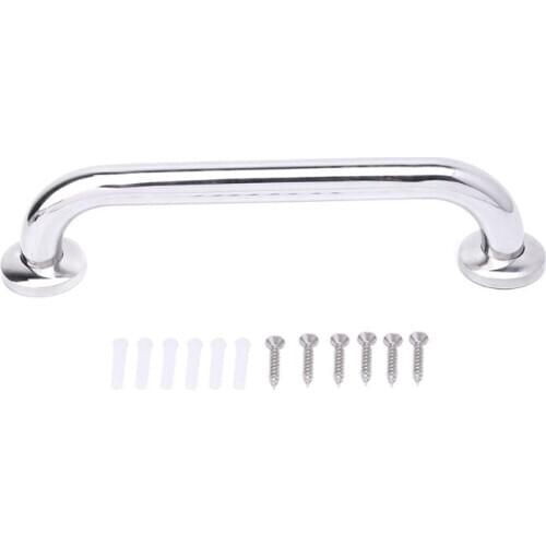 30/40/50cm Stainless Steel Bathroom Tub Handrail Grab Bar Shower Safety Support Handle Towel Rack 37MB