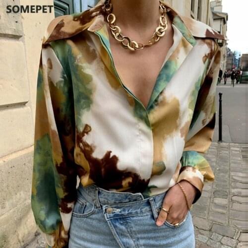Женские рубашки с принтом Somepet China At AliExpress