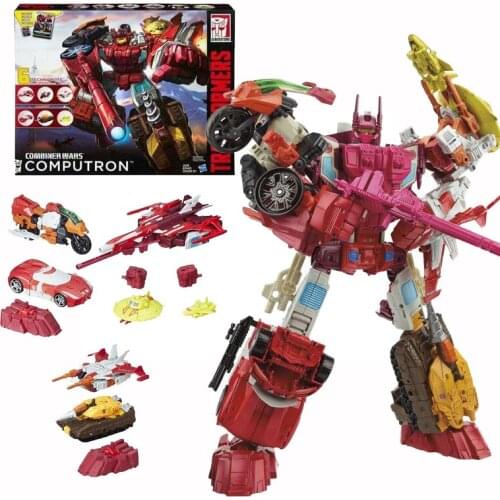 Hasbro Transformers Combiner Wars IDW Computron Collectable Transformer Robot Toy child Birthday festival Gift