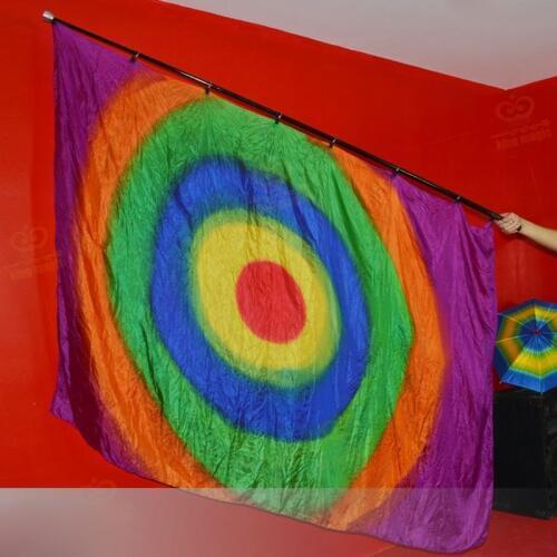 High Quality Empty Pole To Flag Silk Magic Tricks Stage Magic Professional Magician Props Accessories