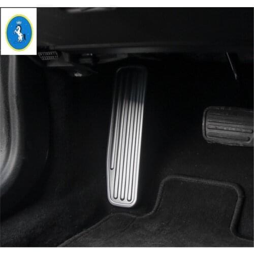 Yimaautotrims Auto Accessory Metal Left Foot Rest Pedal Frame Cover Kit Trim 1 Pcs Colorful Fit For Chevrolet Camaro 2016 - 2019