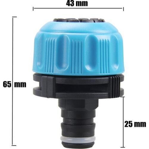 1pc Hi-Quality ABS Faucet Garden Quick Connectors Anti Leak Fast Joints Gardening Irrigation Car Wash Hose Fast Joints