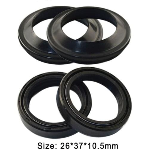 For MBK CR Z TARGET CW R BOOSTER CW R BOOSTER ROAD 26 37 10.5 Front Fork Shock Absorber Oil Seals Motorcycle Accessories