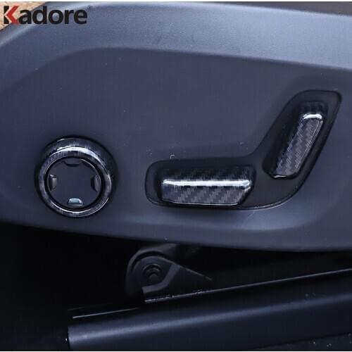 For Volvo XC60 XC 60 2018 2019 2020 Interior Seat Adjustment Switch Knob Button Control Cover Trim Molding Car accessories LHD