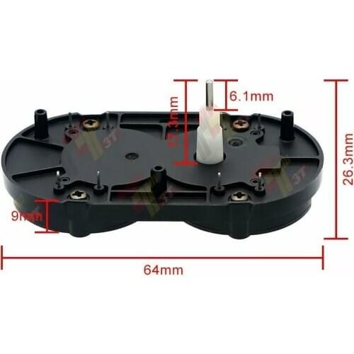 Dual Shaft Stepper Motor VID28-05 for International DURASTAR (4300) and PROSTAR