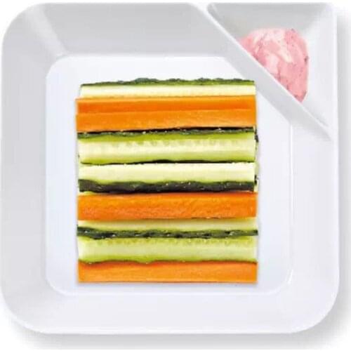 2019 Chinese Geometric Style Ceramic Sacuer Dishes Creative Spices Dish Chopsticks Cherry Saucer Dipped Sauce Dish 3 Types