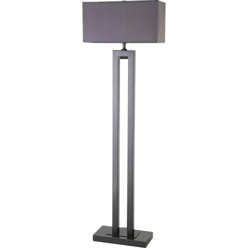 Floor lamp Chinese wholesale contemporary white fabric shade metal frame tripod floor lamp for home hotel decoration