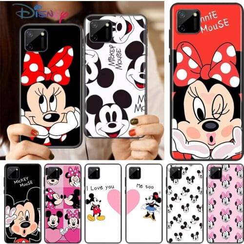 Mickey and Minne BFF For OPPO Reno 10X ZOOM A ACE 2 Z Find X2 Neo Lite Realme V3 V5 V15 Narzo 10 20 Pro Soft Phone Case