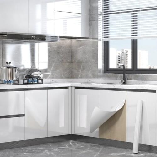 Self Adhesive Stickers Furniture Water Transfer Oil Proof Window Tint Stickers Kitchen Sliding Door Pegatinas Pared Room Decor