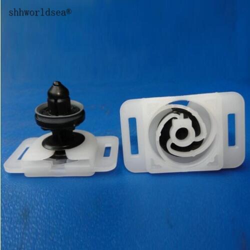 Shhworldsea auto plastic clips windshield retaining clip for ford w713590S300