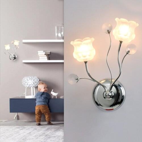 Led wall lamp bedside lamp modern minimalist bedroom aisle lights living room Nordic lighting led wall lamp led lighting fixture