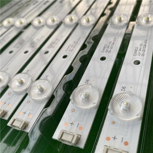 LED backlight bar 6 lamp for Skysorth 49" TV 5800-W49001-1P00 5800-W49001-2P00 49E3000 49E6000 49E360E/5ERS 49E3500 49E350E