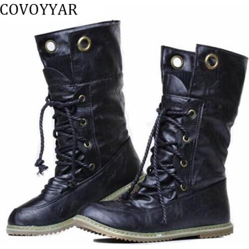 2021 Winter Vintage Women Boots British Knitted Cuff Flat Military Ankle Boots Women Fashion Warm Woman Shoes Size 34-43 WBS208