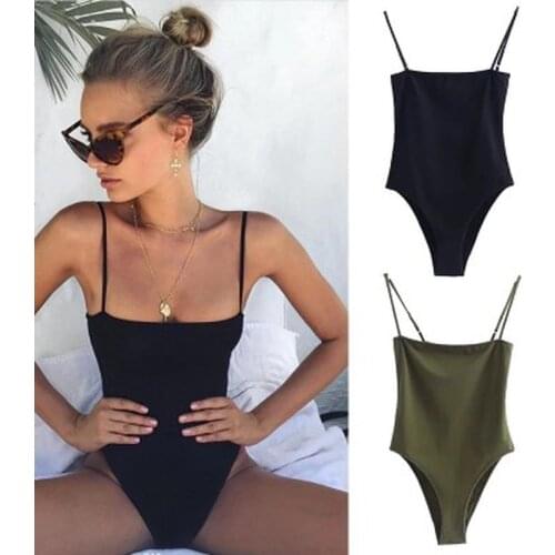 2020 New Summer Autumn Jumper Body Suit Women Casual Sexy Slim Beach Jumpsuit Romper Girl Bodysuit Solid Brand Suit