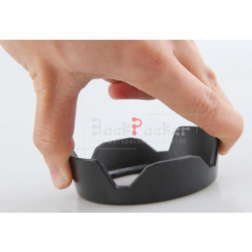 10PCS EW-60C II 58mm Camera Lens Hood for 600D 700D 550D 1100D 650D 500D 450D 1200D T3i T4i with 18-55mm lens DSLR Accessories