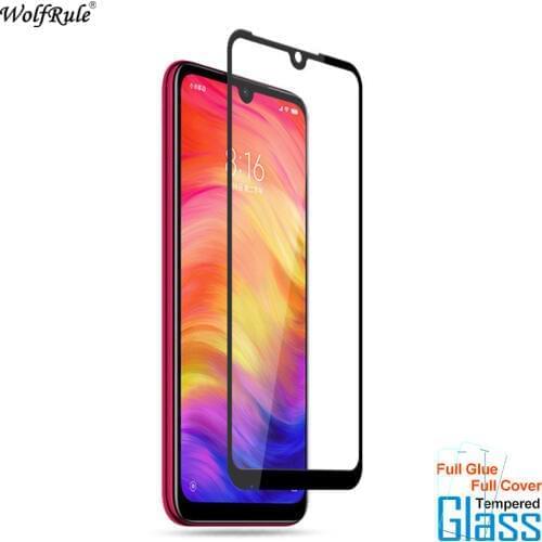 2Pcs For Glass Xiaomi Redmi Note 7 Screen Protector Full Glue Cover Tempered Glass For Xiaomi Redmi Note 7 Glass Phone Film