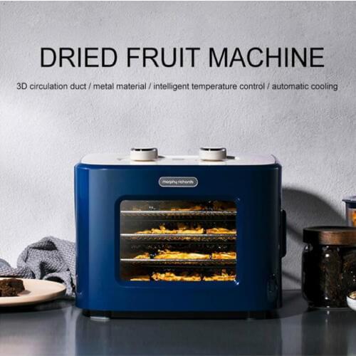 2019 Dried Fruit Machine Food Dryer Dehydrator Fruits Vegetables Dried Meats Dryer Stainless Steel Home Kitchen Essential Tools