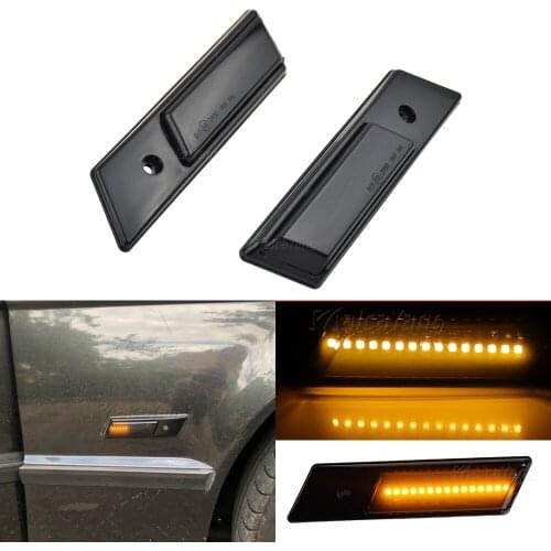 For BMW E32 E34 E36 1990-1996 M3 3 5 7 Series Led Dynamic Turn Signal Light Side Marker Fender Sequential Lamp