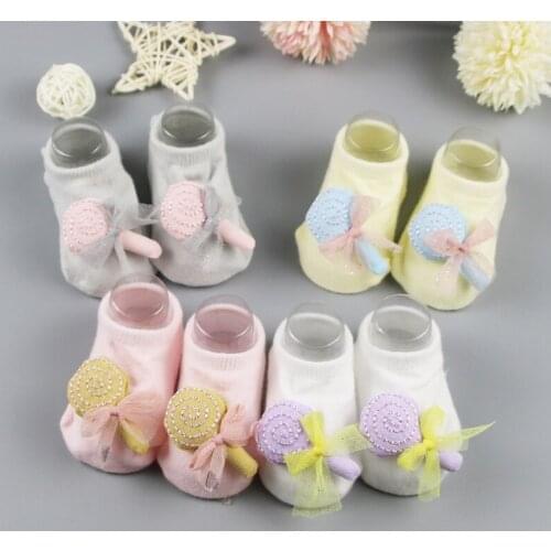 Cotton Baby Socks Cartoon Newborn Cute Socks Anti Slip Floor Socks Autumn Winter Socks for Children Baby Boy Girl Infant Socks
