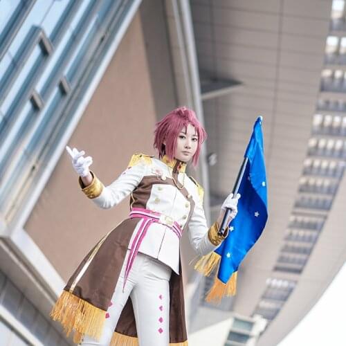 Isara Mao Ensemble Stars Trickstar CD 3rd Cover Cosplay Costume COSPLAYONSEN Full Set
