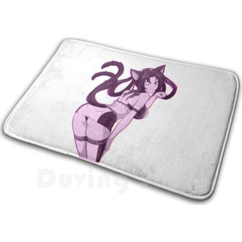 High School Dxd-Kuroka Hentai Carpet Mat Rug Cushion Rias Gremory Highschool Dxd High School Dxd Rias Gremory High School