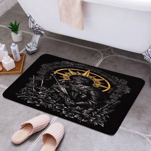 Soul of Cinder Dark souls 3D Print Doormats Rectangle Non-Slip DoorMat Bedroom Kitchen Entrance Print Door rugs Dropshipping