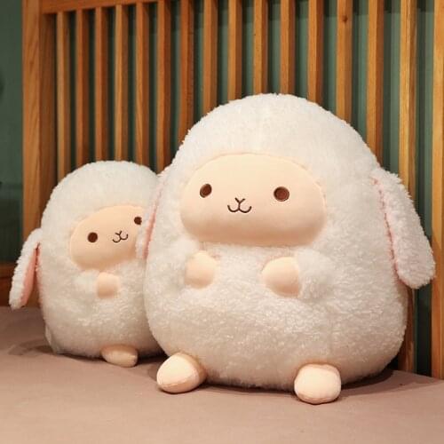Cute Dreamful Angel Sheep Plush Toys Stuffed Animal Lamb Doll Soft Pillow Baby Kids Girls Kawaii Birthday Gift Room Decoration