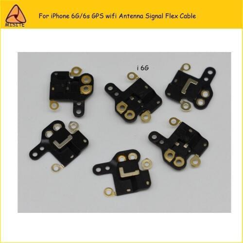 25Pcs Original For i Phone 6 6G 6s 4.7"WIFI GPS Module cover Shield Antenna Signal+i6 6G wifi Antenna Flex Cable Repair Parts