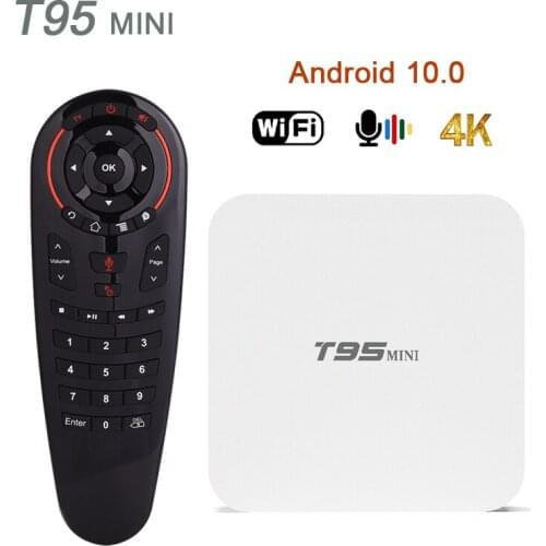 New Smart TV BOX T95 MINI Android 10.0 Allwinner H313 Quad Core 1GB 8GB 2GB 16GB 4K HD Smart Set-Top Box Media Player Fast Box
