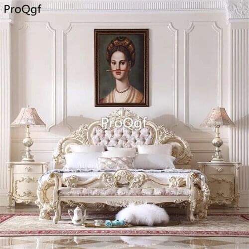 Prodgf 1Pcs A Set ins Castle Princess Wedding Bedroom Bed