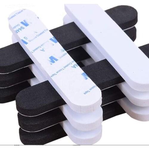 30pcs Hat Size Reducer EVA Foam Cap Size Reducer Tape Sweatband Hats Cap Saver for all kinds of hats caps, Black and White