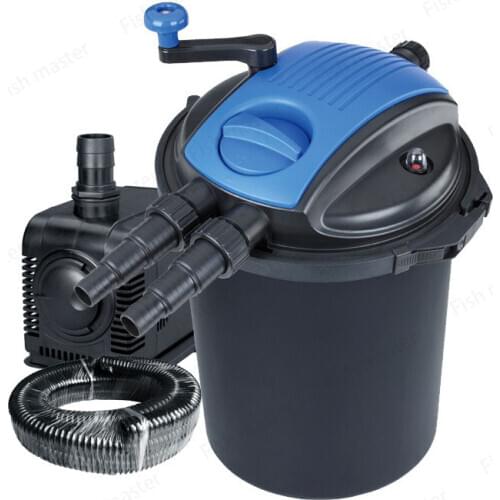 Fish pond filter barrel box external pond biochemical filter equipment outdoor pool water circulation purification system