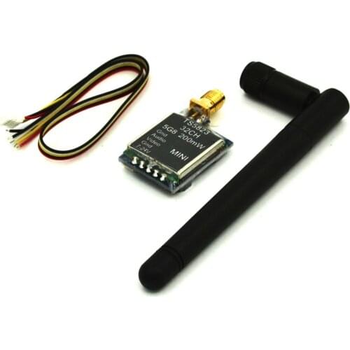 TS5823 5.8G 200mW 32CH AV Transmitter Module (TX ONLY) Mini 7-24V for RC QuadcopterFPV