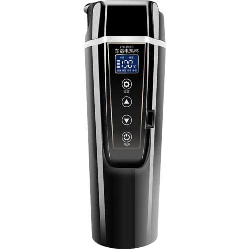 Smart Thermos Bottle Digital Display Insulated Cup 12/24/220V Universal Traveling Heating Cup Water Bottle Hot Sale