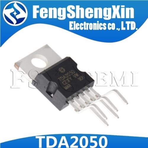 10pcs/lot NEW TDA2050 TO220-5 TDA2050A TDA2050V AUDIO POWER AMPLIFIER