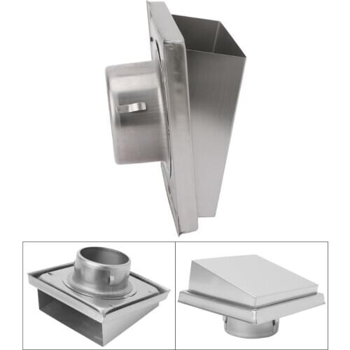 Wall Air Vent Grille Diffuser Ducting Ventilation Cover Extractor Outlet Louvres