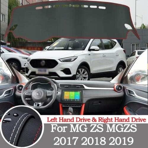 High-quality leather instrument panel protection pad and light-proof pad for MG ZS MGZS 2017 2018 2019 car styling accessories