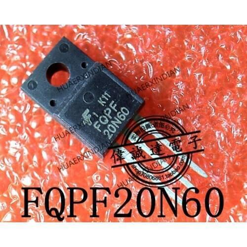 1Pieces New Original FQPF20N60 FQPF 20N60 TO-220F In Stock Real Picture