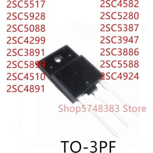 10PCS 2SC5517 2SC5928 2SC5088 2SC4299 2SC3891 2SC5899 2SC4510 2SC4891 2SC4582 2SC5280 2SC5387 2SC3947 2SC3886 2SC5588 2SC4924
