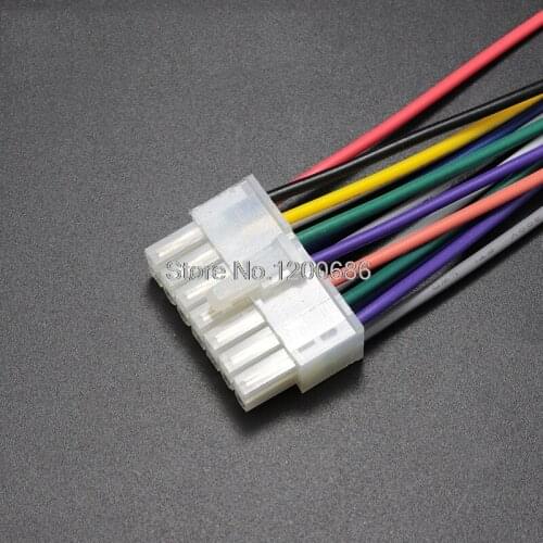 14PIN 18AWG 30CM 5557-14R 5557 Micro-Fit 4.2 2x7pin 39012140 14 pin Molex 4.2 2*7pin 14p wire harness